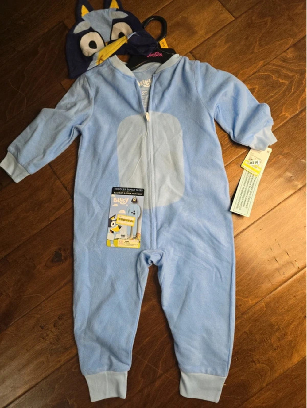 2t brand new bluey, from disney pajamas item 216G7